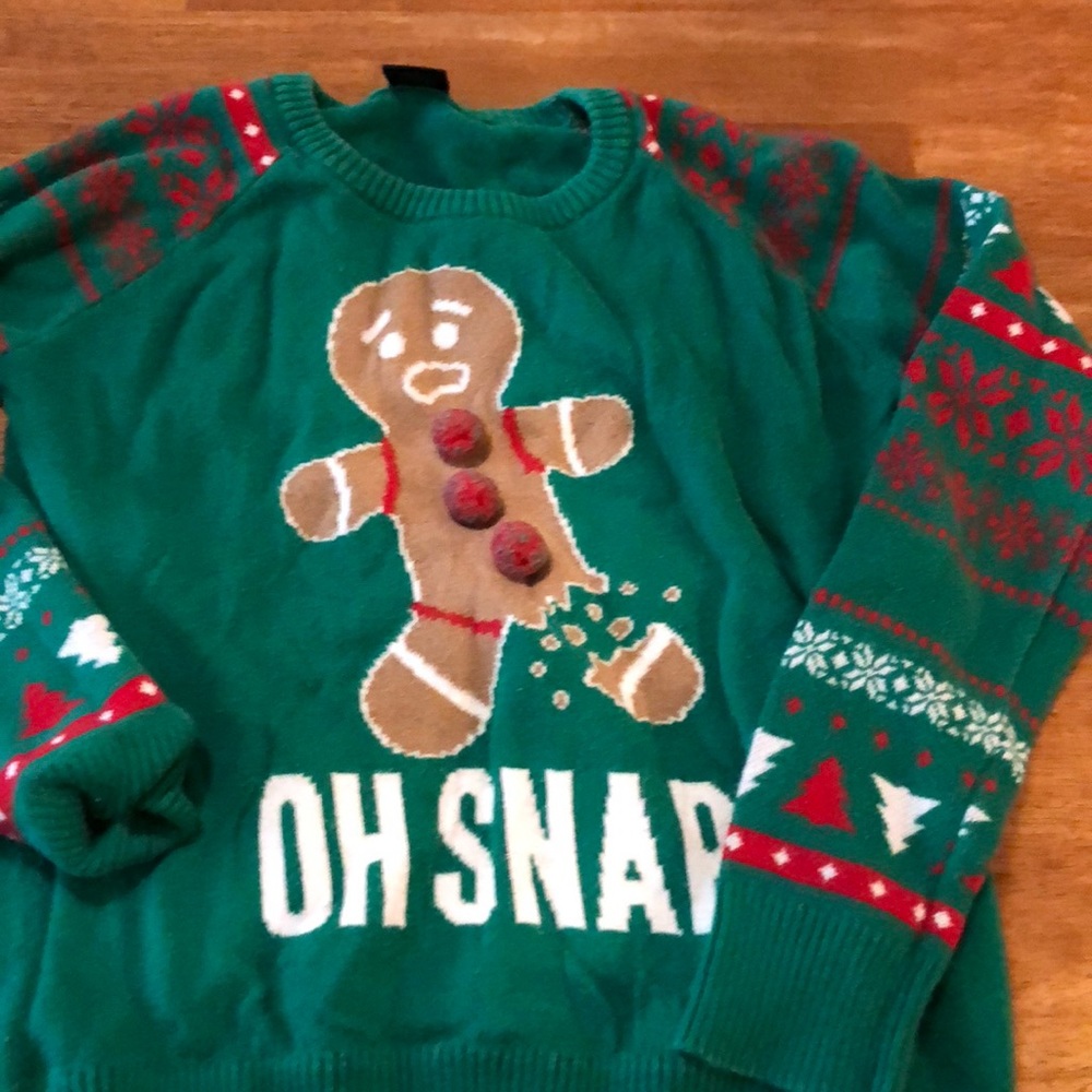 Target Oh Snap sweater